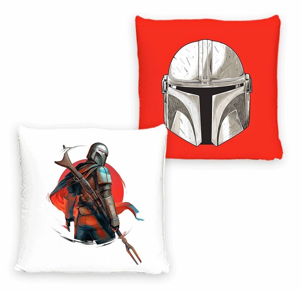 

Подушка JACK Renforce 40x40см, включая декоративную подушку Star Wars Stormtrooper Marvel Disney белый красный