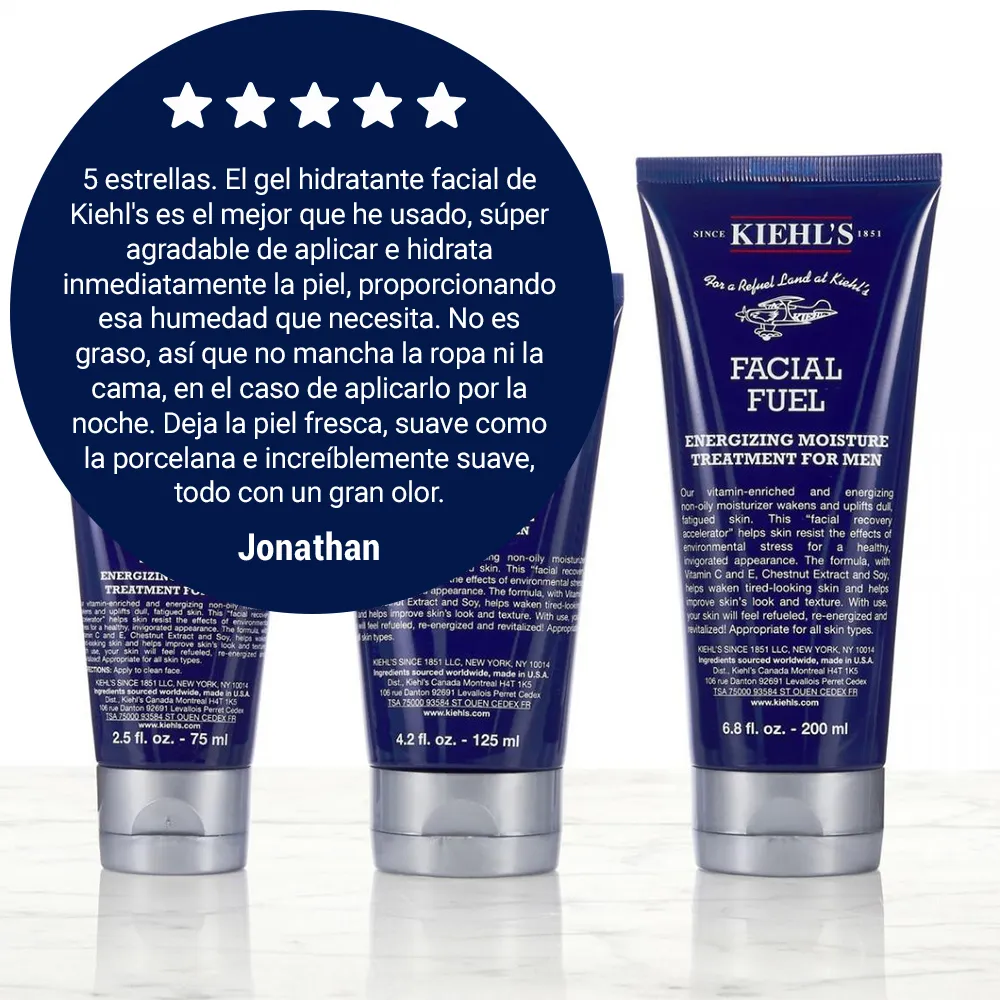Крем для лица SPF KIEHL'S Энергетический увлажняющий гель Facial Fuel Energizing Moisture Gel — фото 3