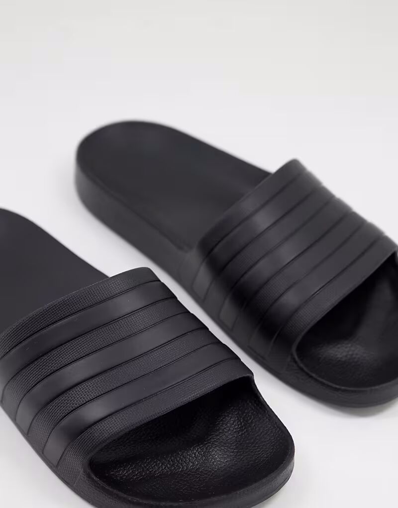 Шлепанцы adidas Adilette Aqua черного цвета Adidas Performance — фото 4