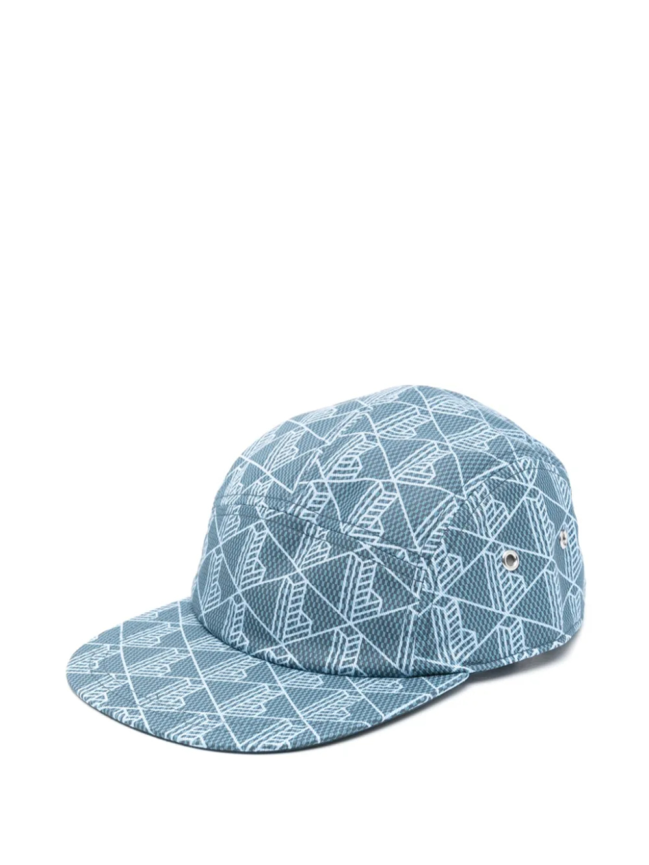 

Кепка из саржи с принтом Lacoste, синий