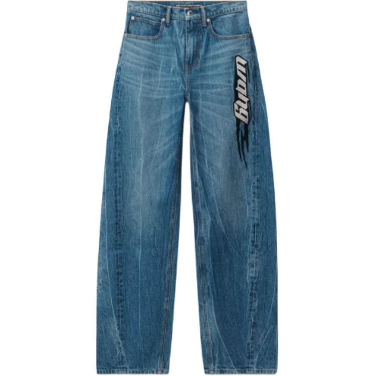 

Джинсы Ballloon с логотипом Alexander Wang, Индиго