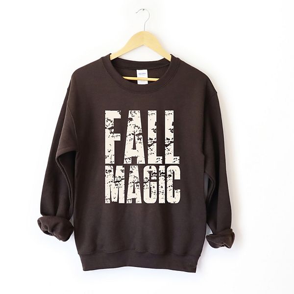 

Футболка Fall Magic Block Distressed Simply Sage Market, Chocolate