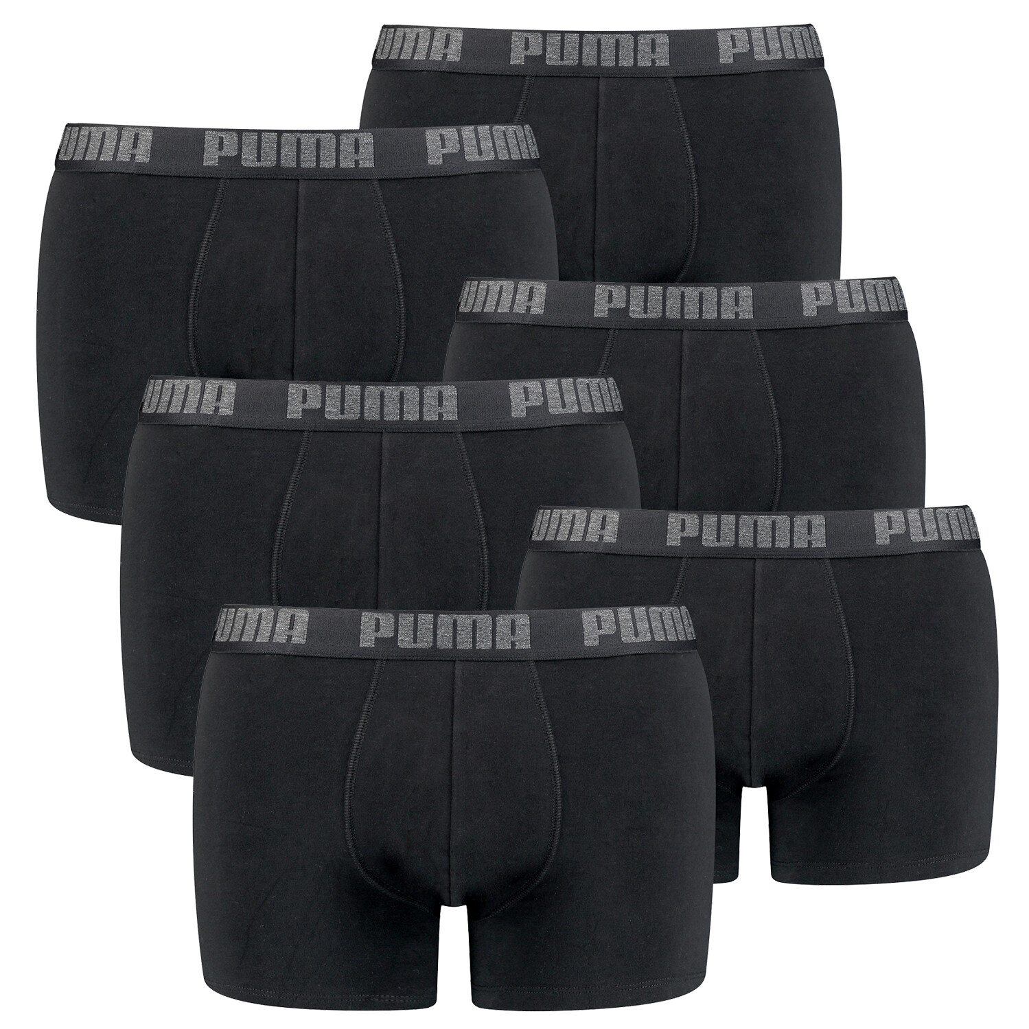 

Боксеры Puma Boxershorts PUMA BASIC BOXER 2P, цвет 230 - black/black
