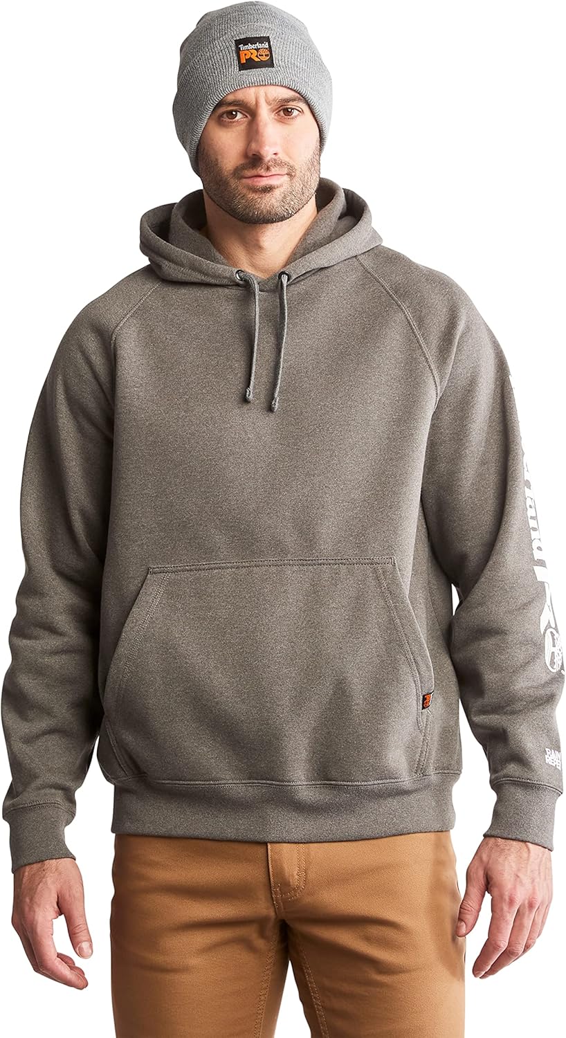 

Толстовка Timberland PRO Men's, Hood Honcho Sport Pullover, Dark Charcoal Heather/White