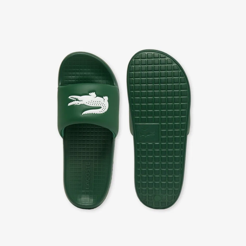 Мужские зелёные слайды Serve 1.0 от Lacoste — фото 4