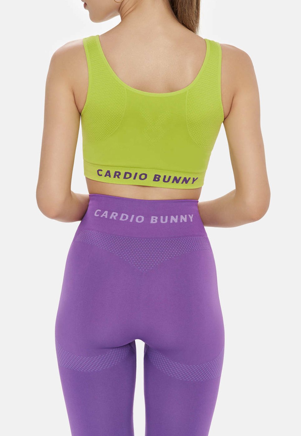 

Топ Chill Crop Cardio Bunny, неоновый зеленый