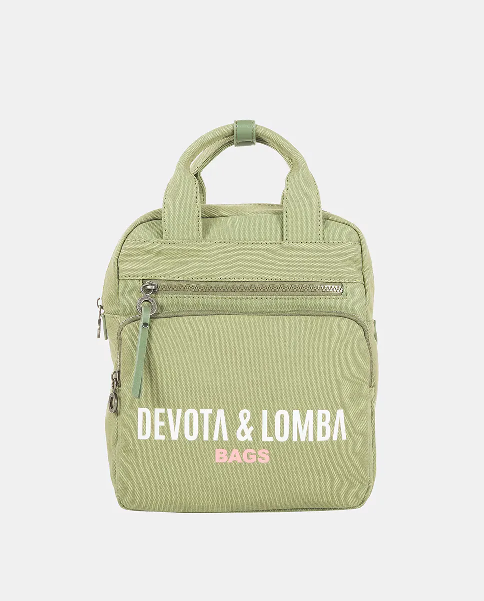 

Зеленый многопозиционный женский рюкзак Tittle Devota & Lomba