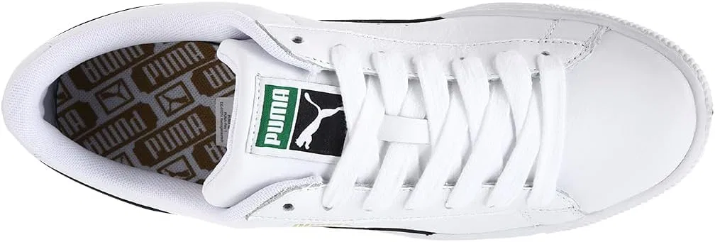 PUMA Lifestyle - Мужская обувь - Кроссовки Basket Classic LFS, White Black — фото 4
