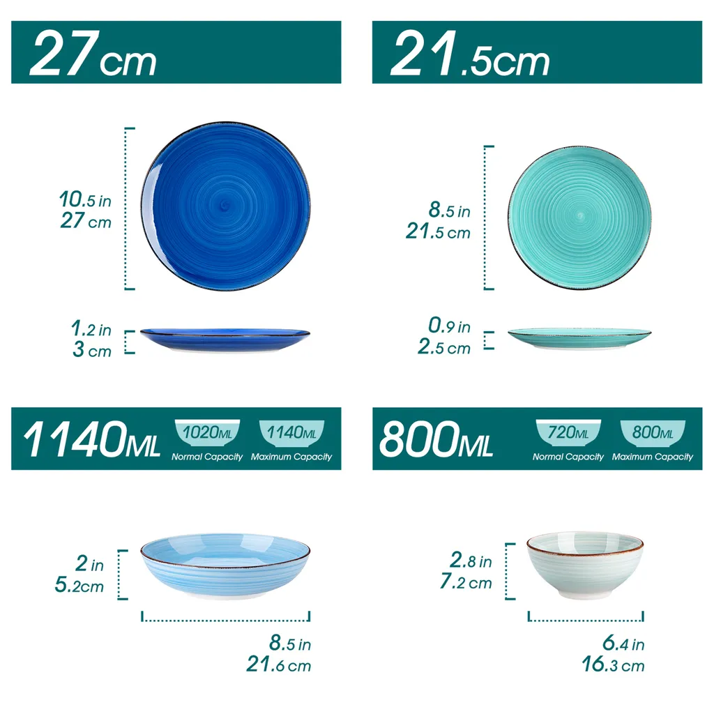 

Столовый сервиз из керамики Vancasso