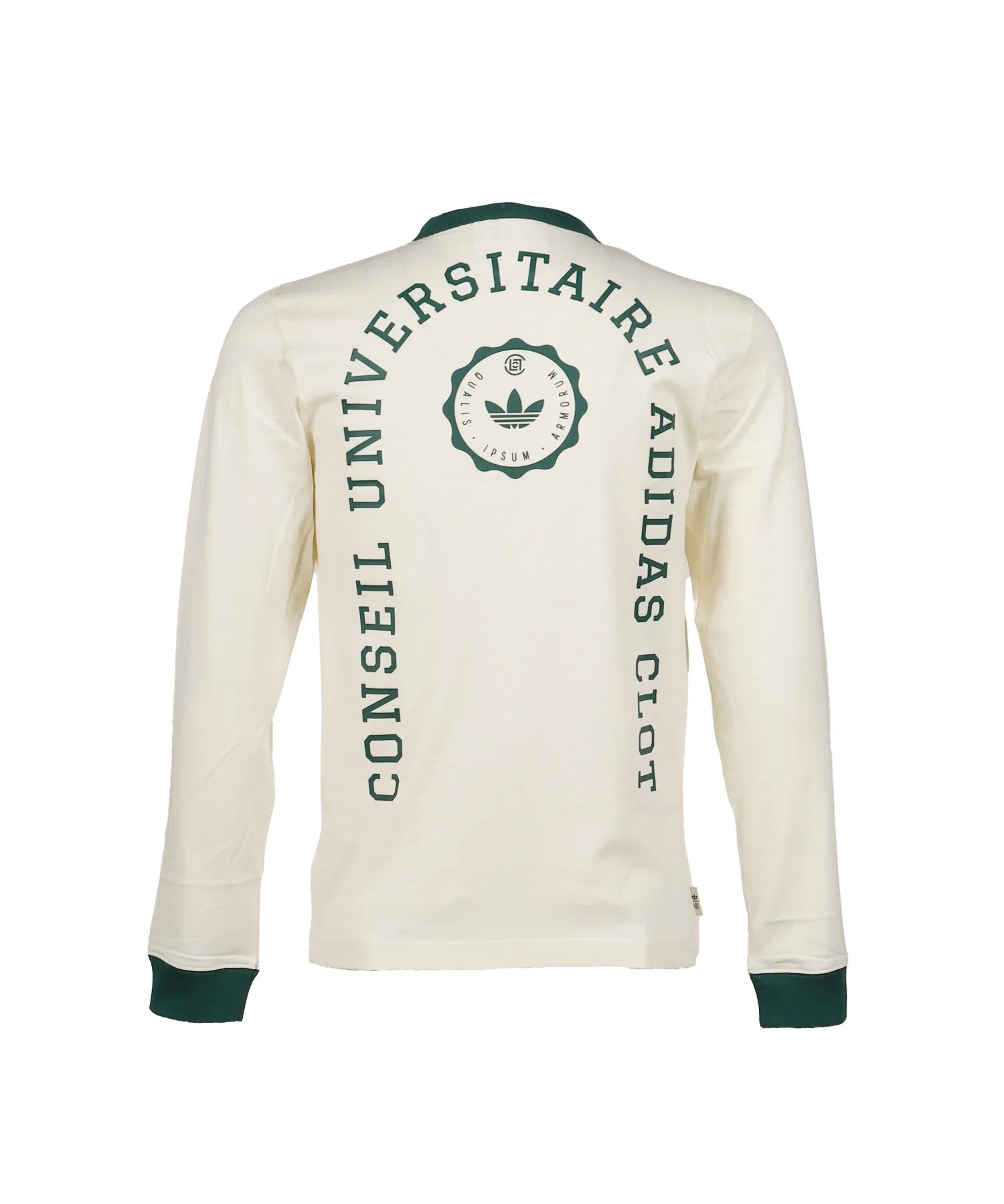 Унисекс футболка CLOT LS TEE adidas белая — фото 2
