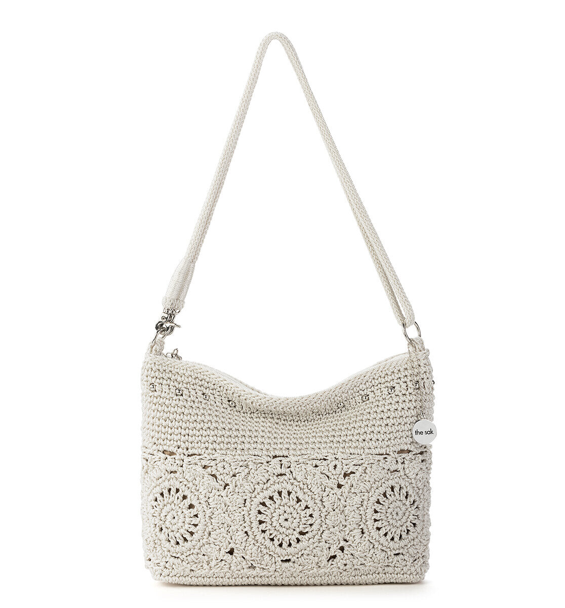 

Люми через плечо The Sak, цвет Hand Crochet - Natural Medallion
