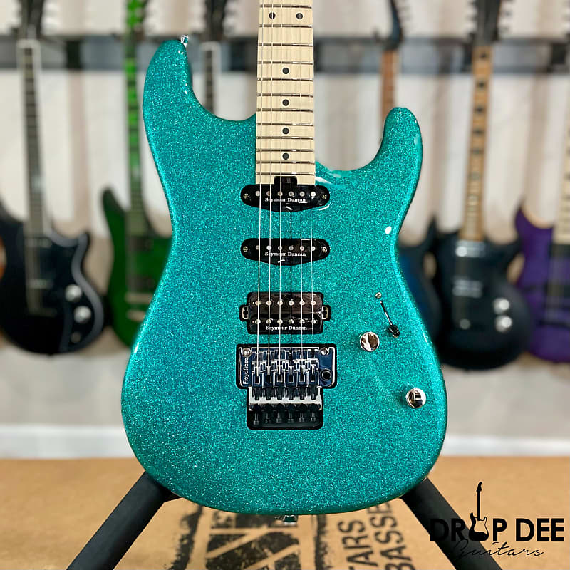 

Электрогитара Charvel Pro-Mod San Dimas Style 1 HSS FR M Electric Guitar w/ Bag - Aqua Flake