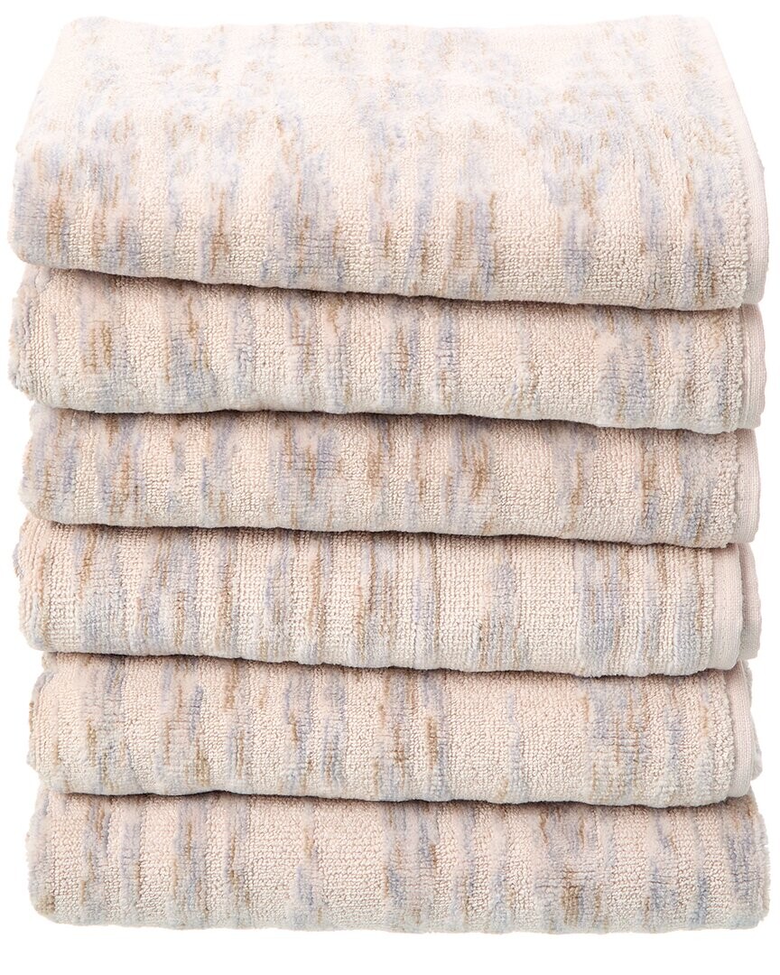 

Набор из 6 банных полотенец Missoni Home из 6 банных полотенец Allan Asciug-Unita, цвет Brown