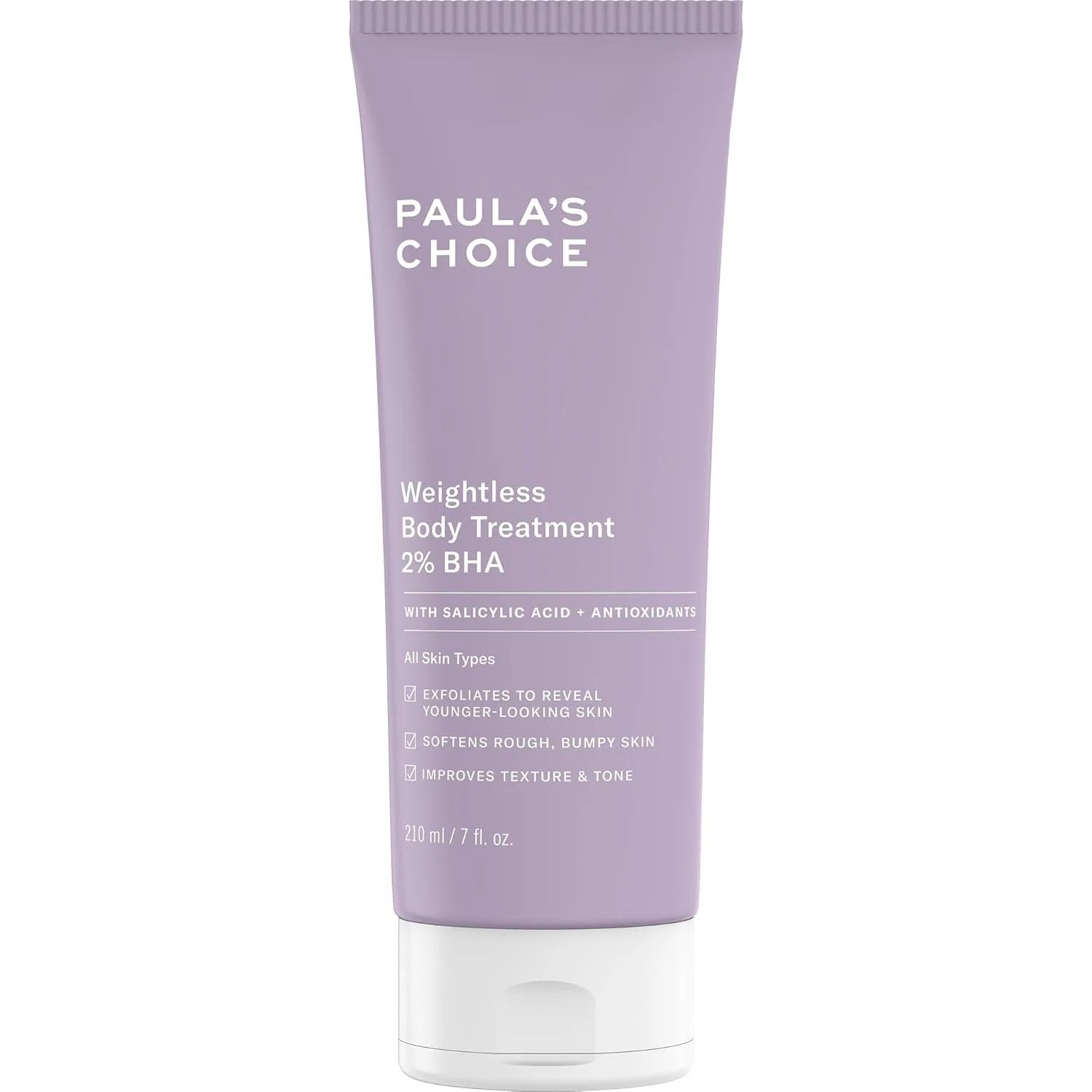 Невесомый лосьон для тела Paula's Choice с 2% BHA, салициловой кислотой и ромашкой, отшелушивающий лосьон, увлажняющий крем для тела, склонный к кератозу (КП) и закупоренным порам, без отдушек. 207 мл (1 шт.), green