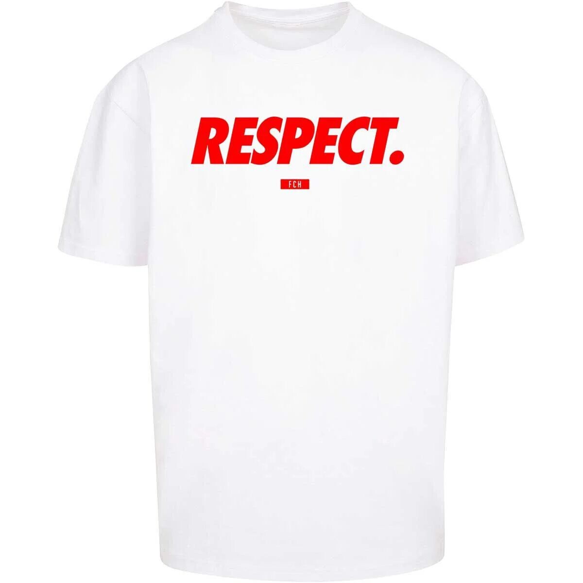 

Футболка оверсайз Football's Coming Home Respect Mister Tee, белый