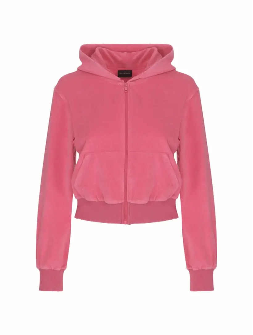 

Спортивная кофта с логотипом Balenciaga, розовый