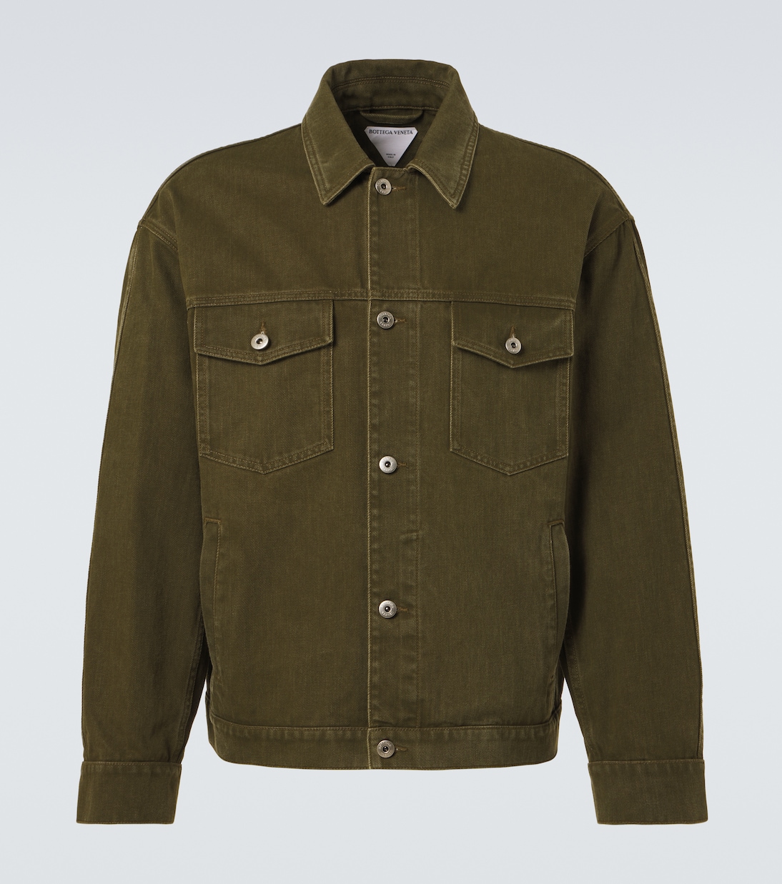 

Джинсовая куртка Bottega Veneta, Caper Stone Washed, Серый, Джинсовая куртка Bottega Veneta, Caper Stone Washed
