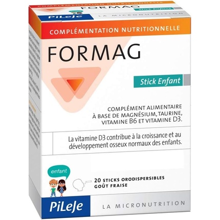 

PILEJE Formag детский со вкусом клубники 20 стиков