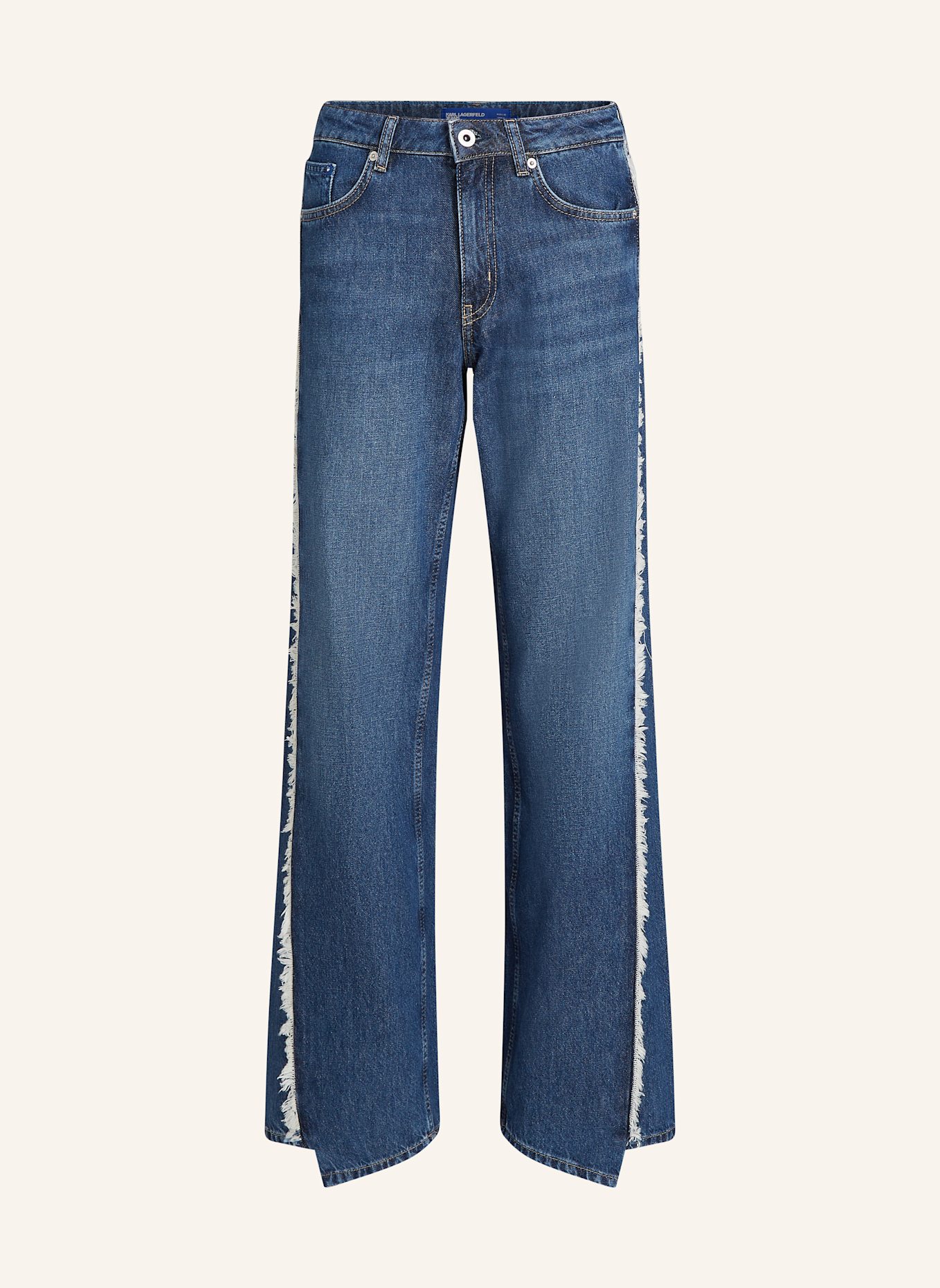 

Джинсы свободного кроя Karl Lagerfeld Jeans, синий