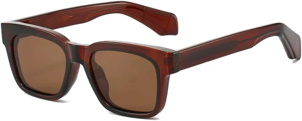 

Солнцезащитные очки с защитой UV400 | Градиентная оправа, маленький размер | Для женщин и мужчин | Для занятий спортом на открытом воздухе и вождения DSVIGF, Tea Tea