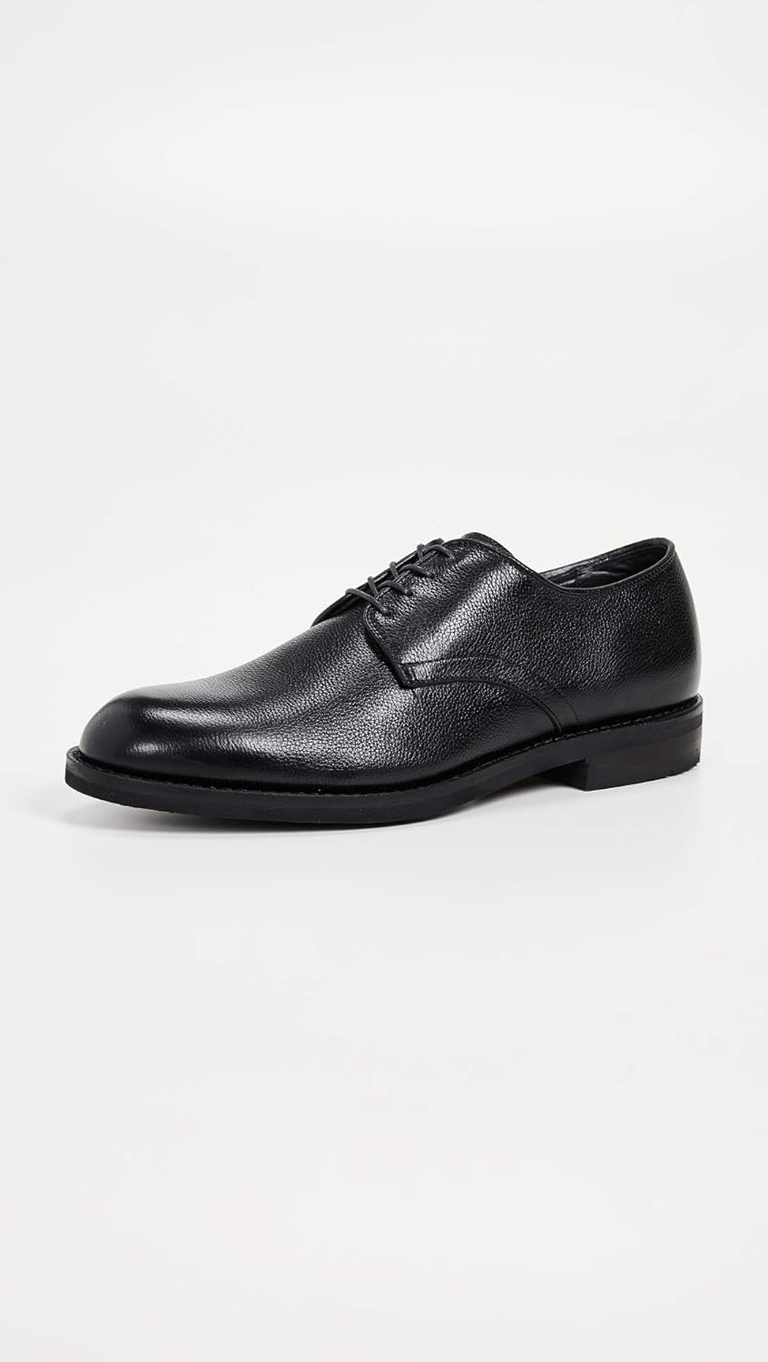 Мужские оксфорды Allen Edmonds Nomad с гладким носком, черный — фото 2