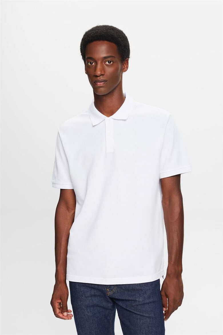 

Футболка с воротником Esprit, белый