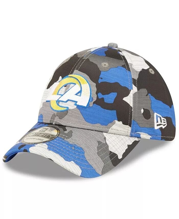 

Мужская кепка Camo Los Angeles Rams 2022 NFL Training Camp Official 39THIRTY Flex New Era