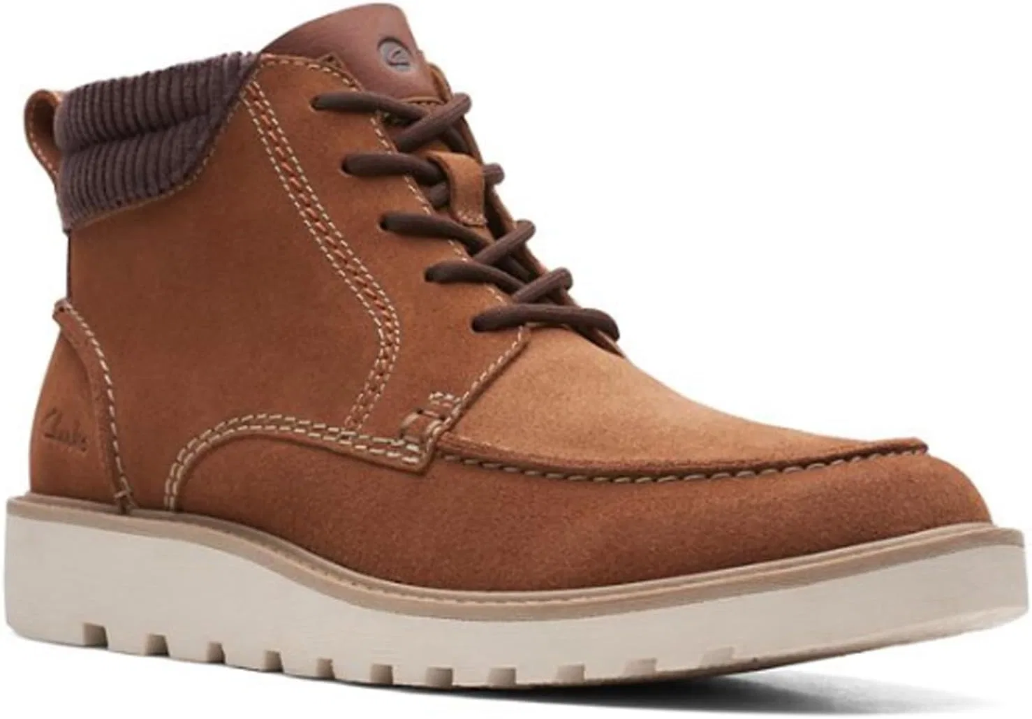 Мужские ботинки Clarks Barnes MidFashion, 3-Cola Suede
