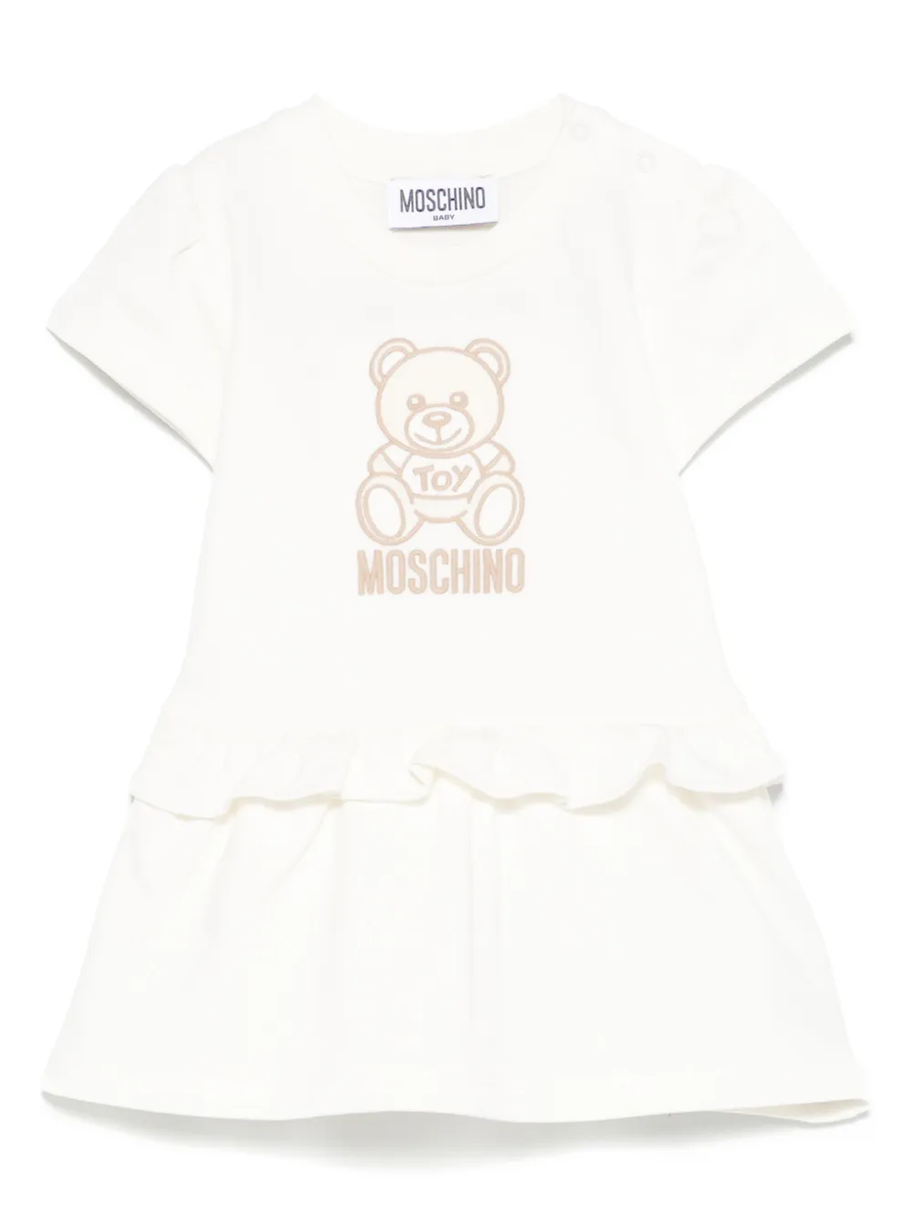 

Платье Teddy Bear Moschino Kids, белый