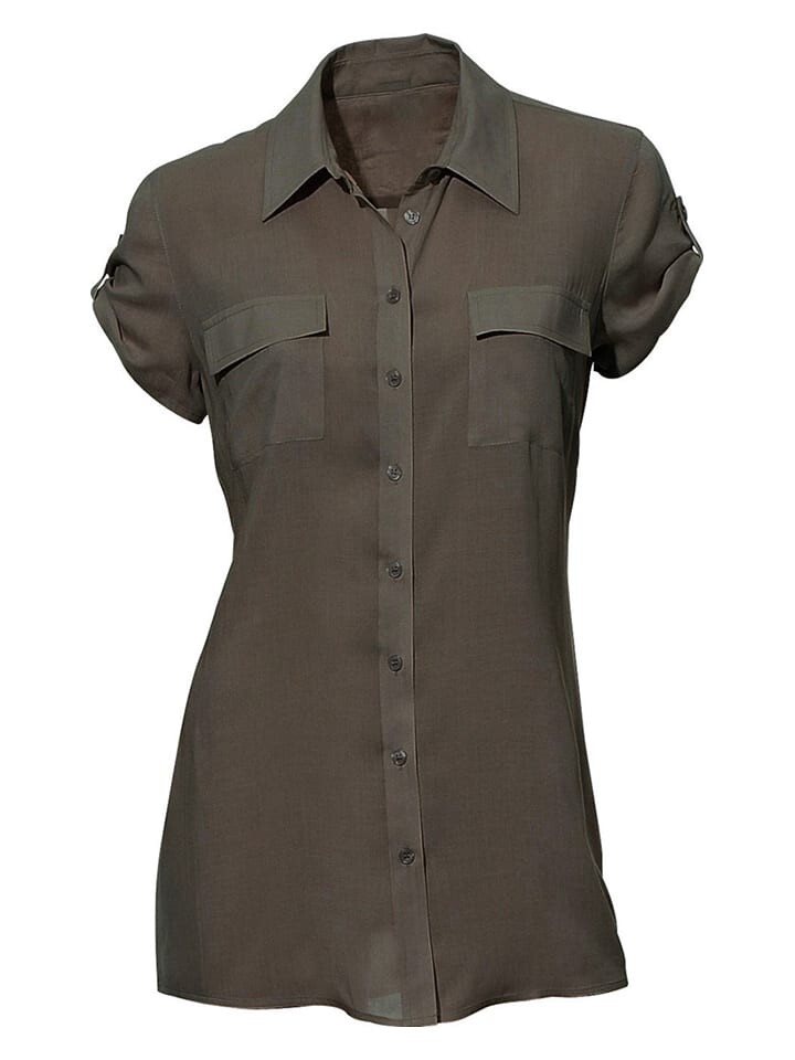

Блуза Heine Bluse, оливковый