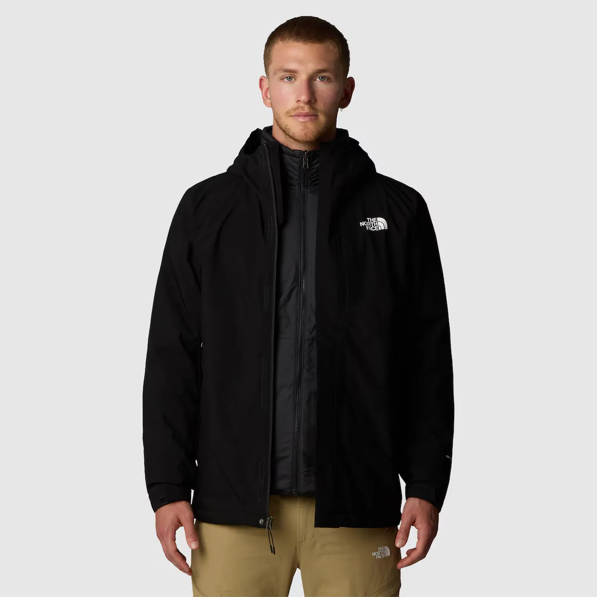 

Мужская куртка Triclimate Carto The North Face 3-в-1, чёрный