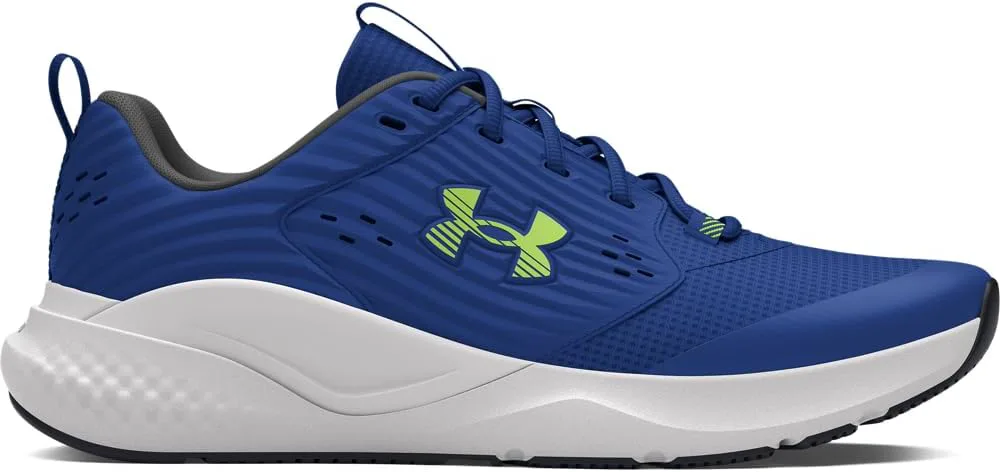 Кроссовки для мужчин Under Armour Charged Commit Trainer 4, синий/серый/зеленый