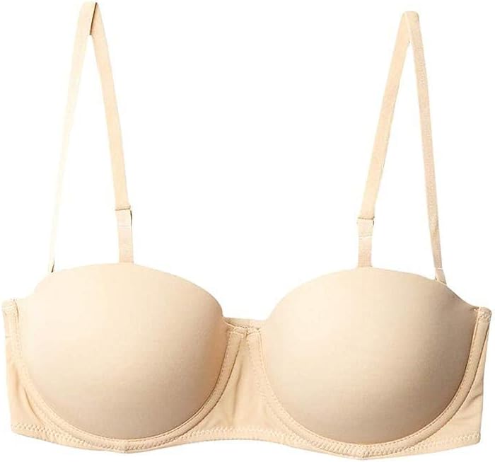 

Женский бюстгальтер на косточках без бретелек Tommy Hilfiger Stay-in-Place, Smoke Grey Nude