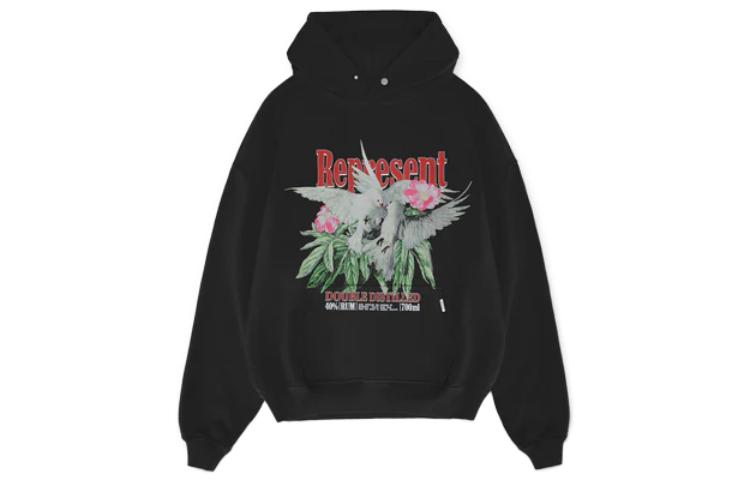 

Дабл Дистилд Худи REPRESENT, черный