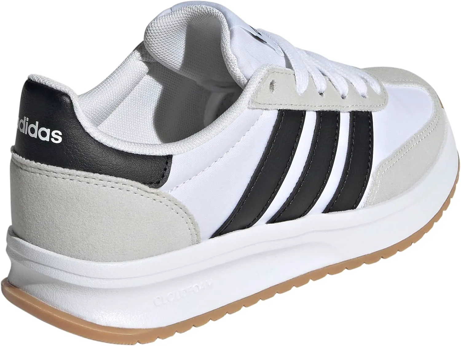 Adidas детские кроссовки Unisex Run 70s 2.0, белый/черный/серый — фото 2