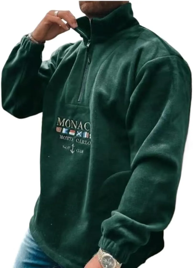 

Мужской свитшот с вышитыми буквами и регланными рукавами GGPJ