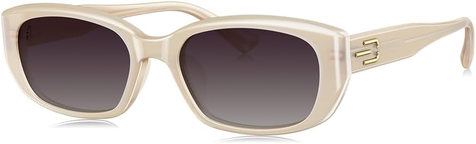 

Солнцезащитные очки BOLON Men Women Trendy Narrow Square Polarized Sunglasses BL3120 Dotonbori 55mm, эксклюзивный бренд очков EssilorLuxottica, Nude/Purple Gradient Polarized