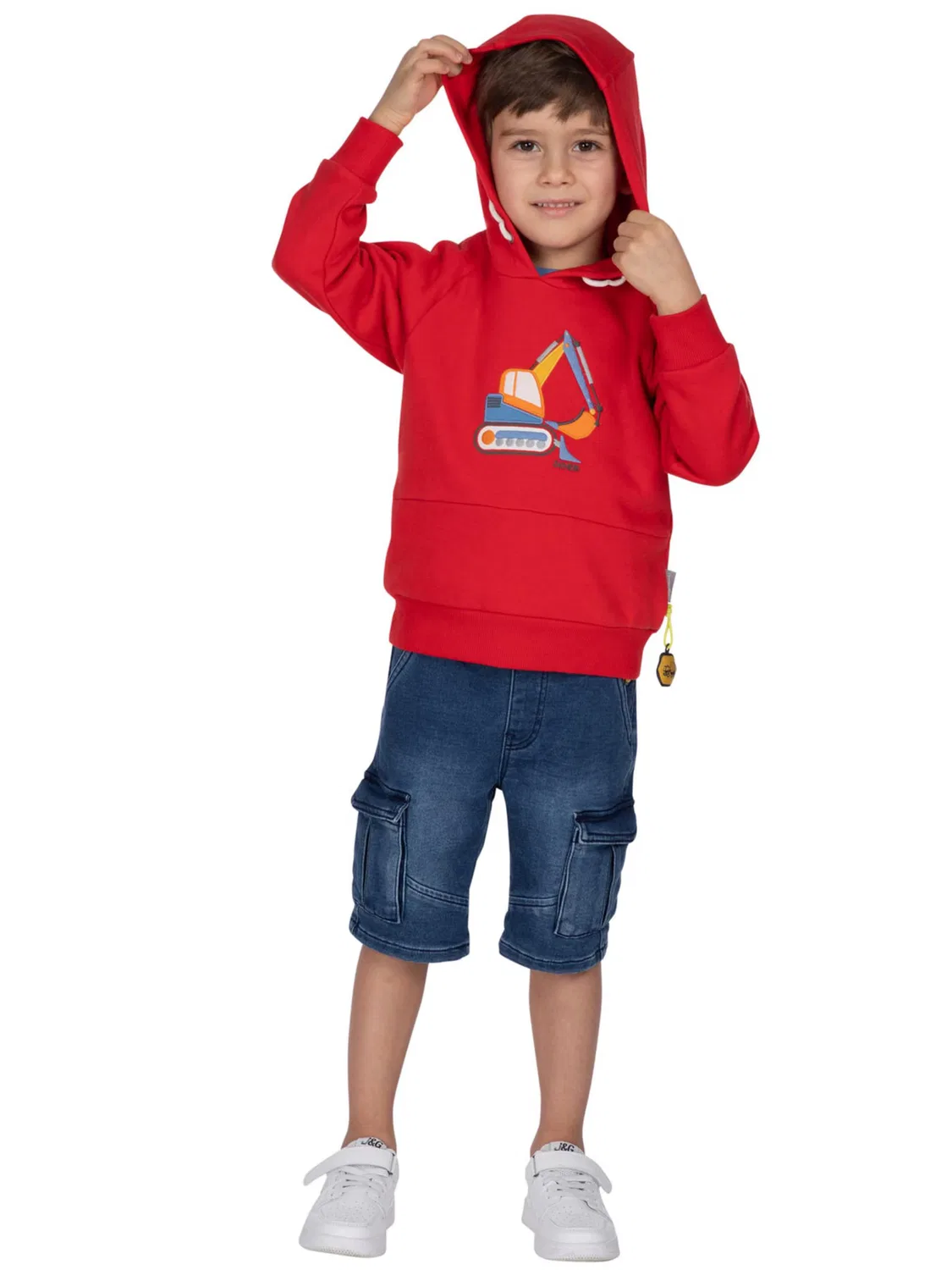 Обычные джинсы 'Бермудские джинсы' Sigikid, Dark Blue — фото 4