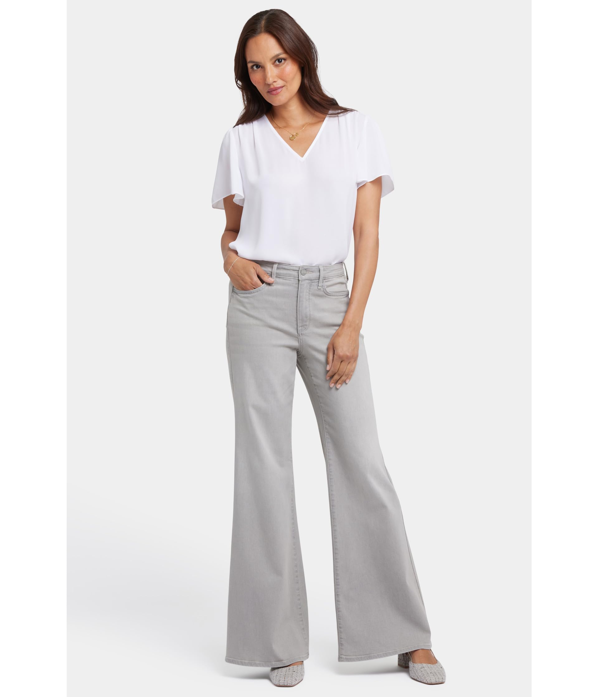 

Джинсы NYDJ Mia Palazzo Jeans in Grenada Mist, цвет Grenada Mist