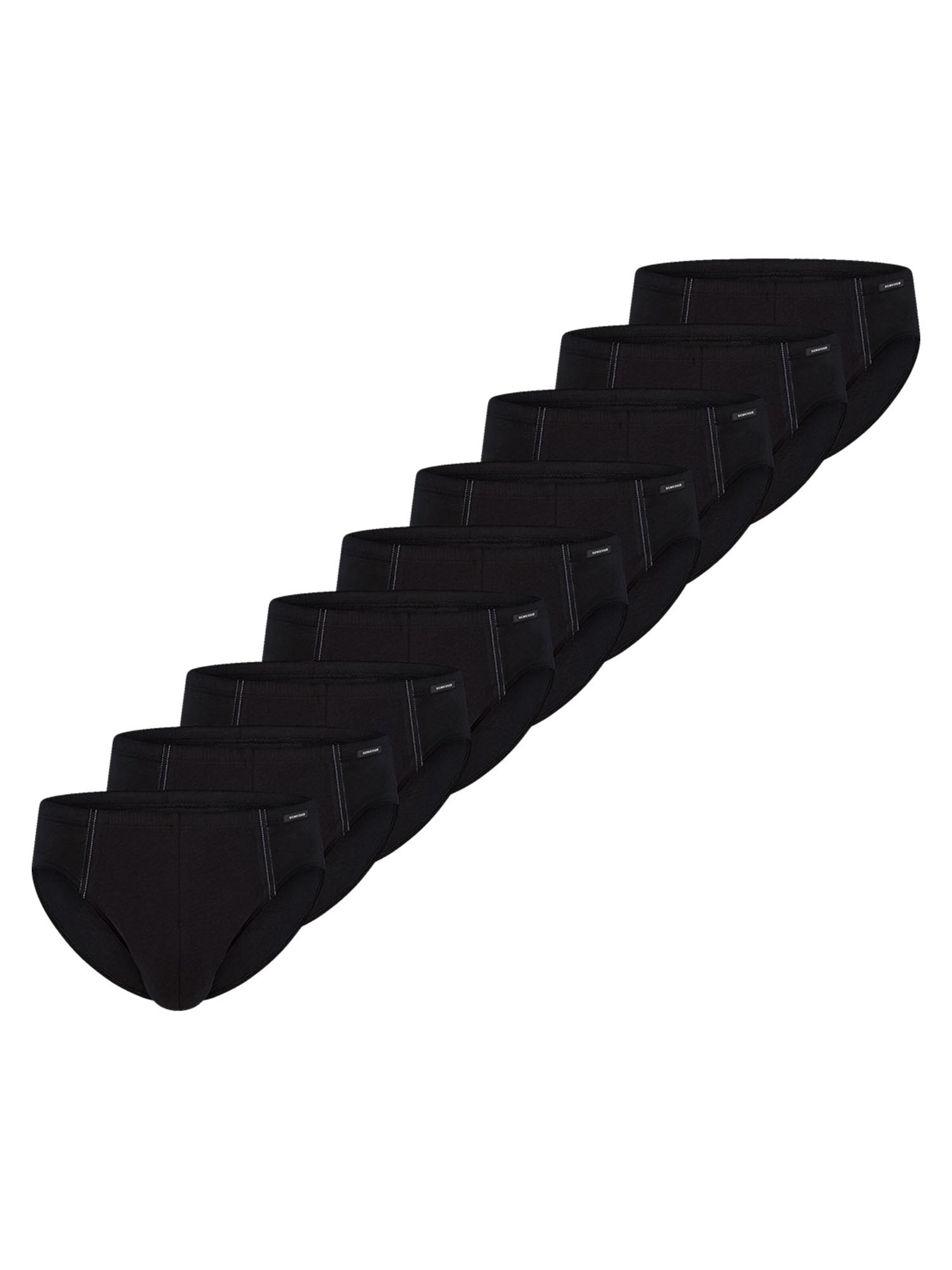 

SCHIESSER Трусики 'Cotton Essential' в черном цвете