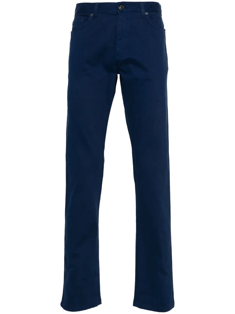 

Прямые брюки Zegna, синий