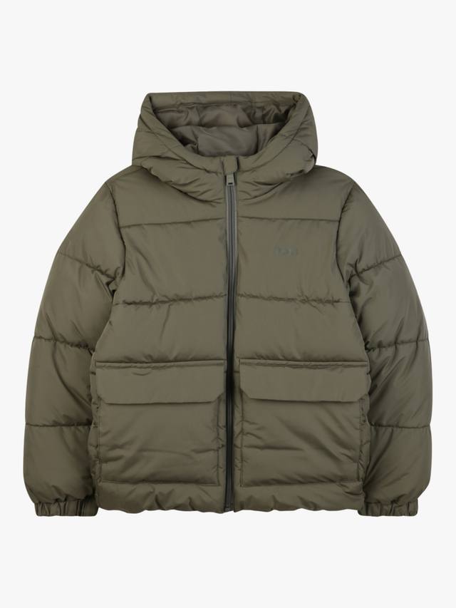 

Детская утепленная куртка с капюшоном HUGO BOSS, Green