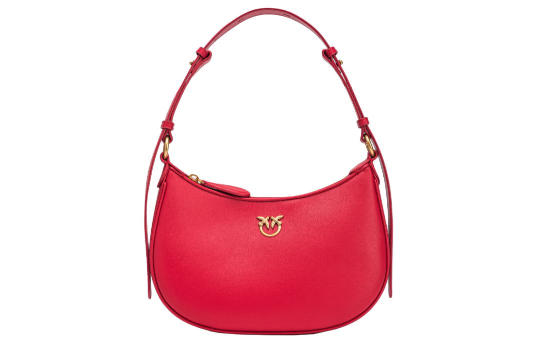 

PINKO Сумка через плечо Love Birds Series Calfskin, женская, красная
