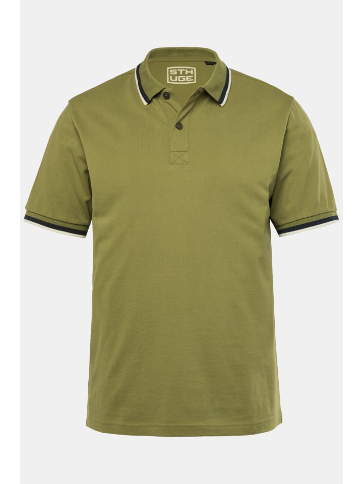 

Футболка поло STHUGE, цвет khaki grün