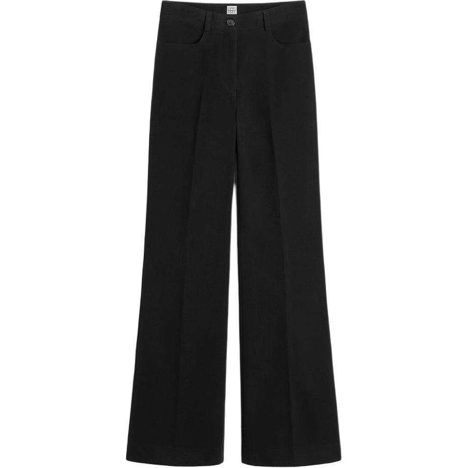 

TOTEME Женские повседневные брюки черного цвета FW24