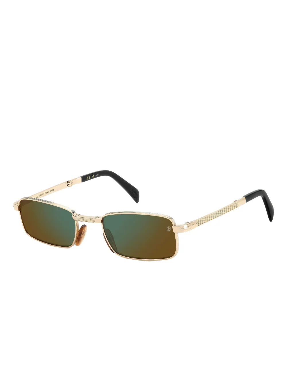 

Складные солнцезащитные очки "Оригами" Eyewear by David Beckham, золотой
