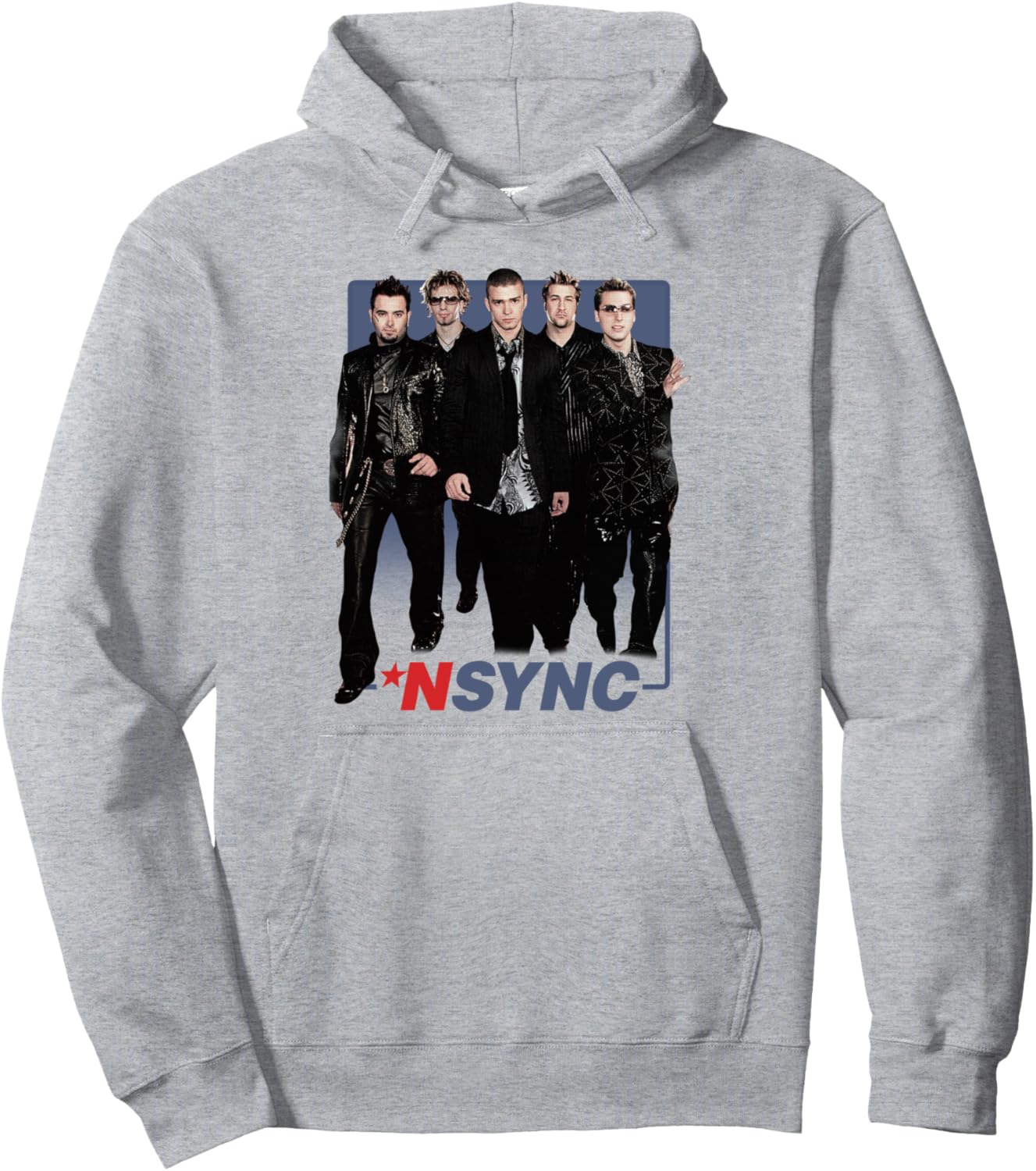 

Официальная толстовка NSYNC Two Of Us, серый