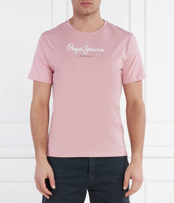 

Футболка яйцеклетка Regular fit Pepe Jeans London, розовый