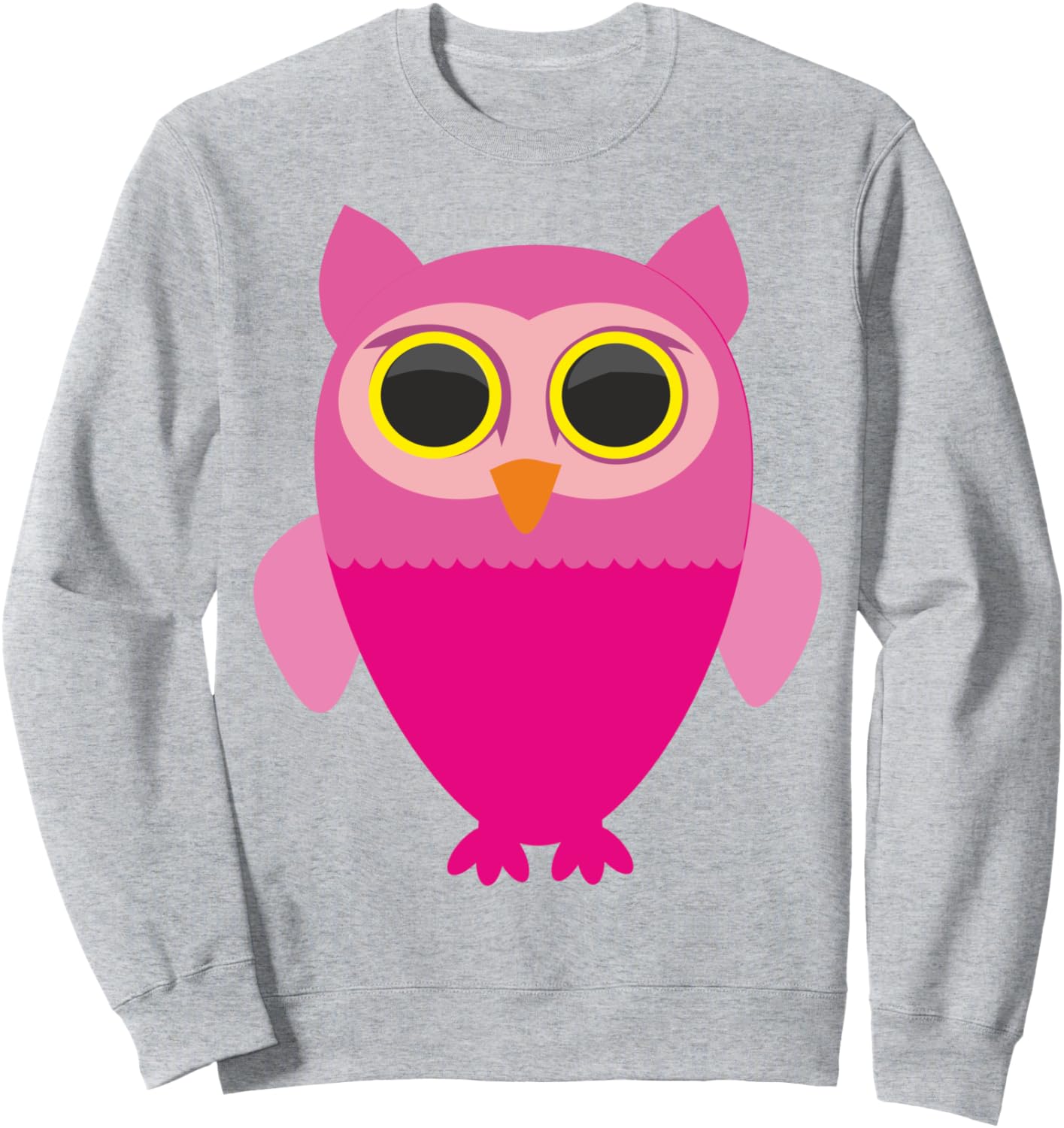 

Толстовка с рисунком розовой совы, серая Fashion Tees, Розовый, Толстовка с рисунком розовой совы, серая Fashion Tees