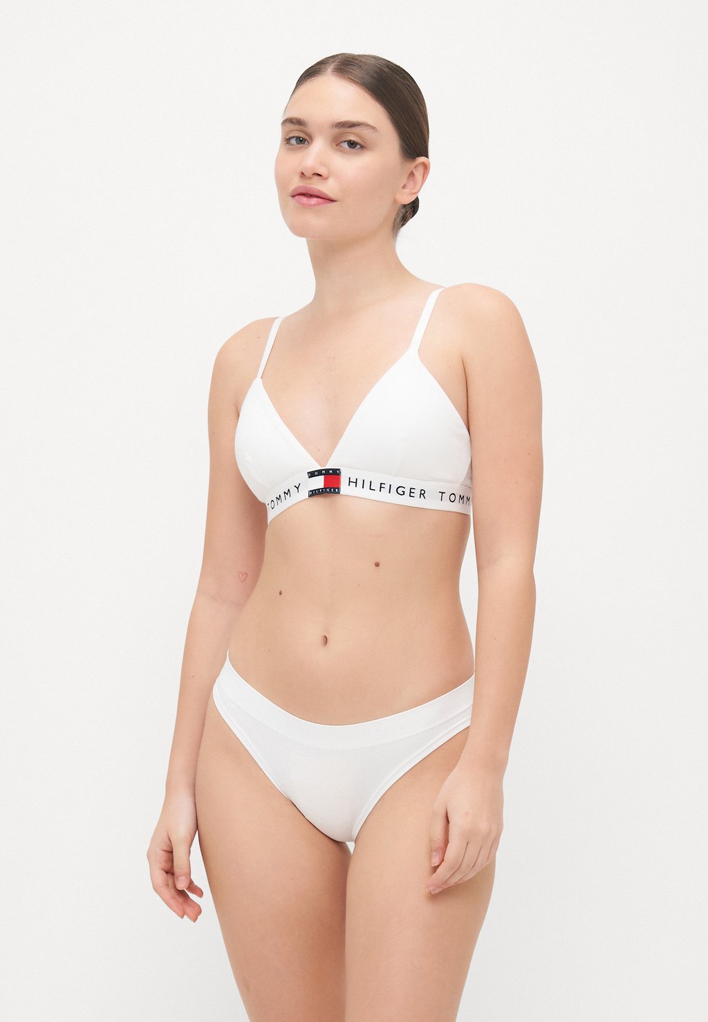 Треугольный бюстгальтер HERITAGE TRIANGLE Tommy Hilfiger, белый — фото 2